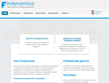 Tablet Screenshot of findynamica.nl